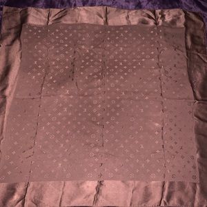 Louis Vuitton Brown Scarf